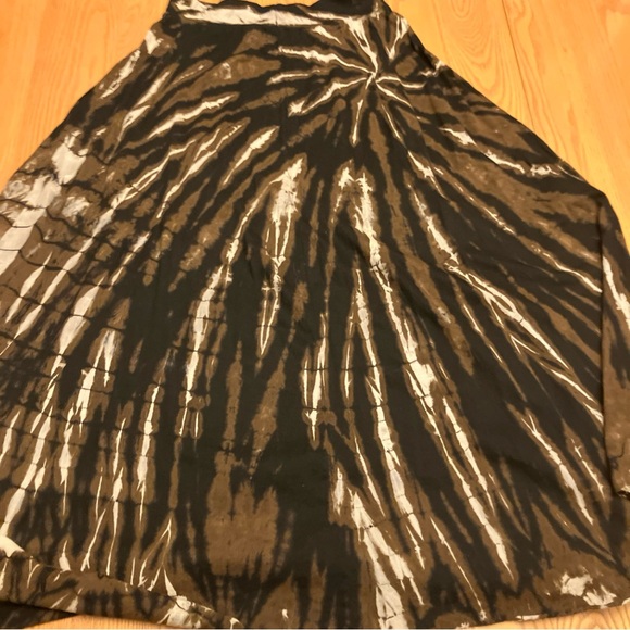 3 boho/hippie style multicolored tie dyed long skirts women’s size medium - Picture 6 of 7